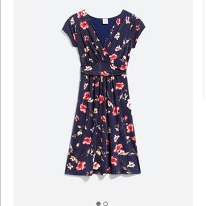 Kaileigh wrap knit dress